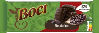 boci dark chocolate bar 52% cocoa 90g