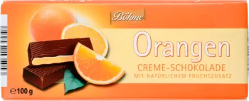 böhme orange cream dark chocolate 100g