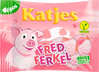 katjes fred ferkel foam sugar gummi candy 175g