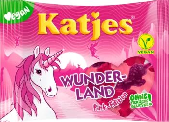 katjes wunderland pink edition gummi candy 175g