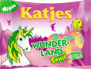 katjes wunderland sour gummi candy 175g