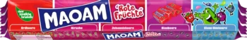 maoam bloxx wild red berries chewy candy 110g