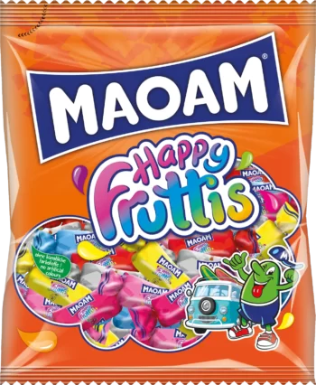 maoam happy fruttis chewy candy 175g