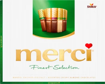 merci finest selection almond crunch variety 250g