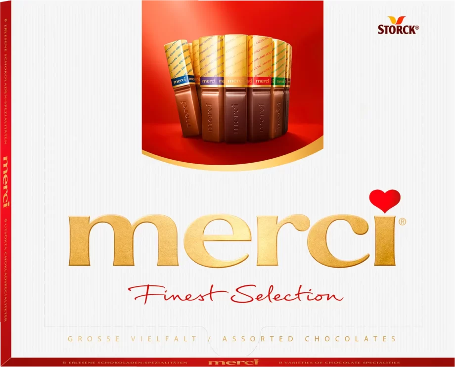 merci finest selection great variety dark milk chocolate bars 250g