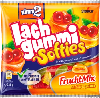 nimm2 lachgummi softies fruit mix gummi candy 225g