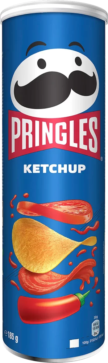 pringles ketchup chips 185g