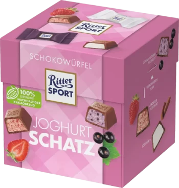 ritter sport yogurt treasure milk chocolate bites 176g