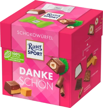 ritter sport thank you milk chocolate bites 176g