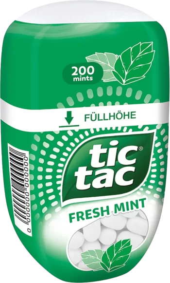 tic tac fresh mint dragees 200ct 98g