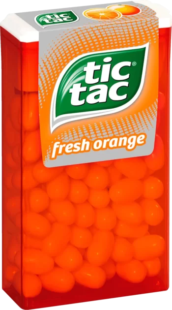 tic tac fresh orange dragees 49g