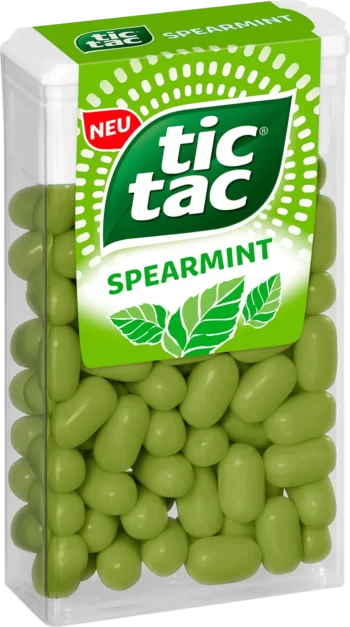 tic tac spearmint dragees 49g