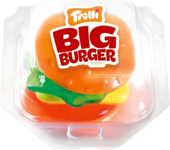 trolli big burger foam sugar gummi candy 50g