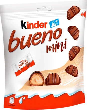 kinder bueno milk mini wafer bar 108g