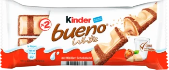 kinder bueno white wafer bar 39g