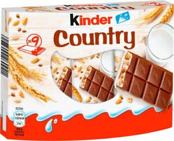 kinder country cereal bars 9x