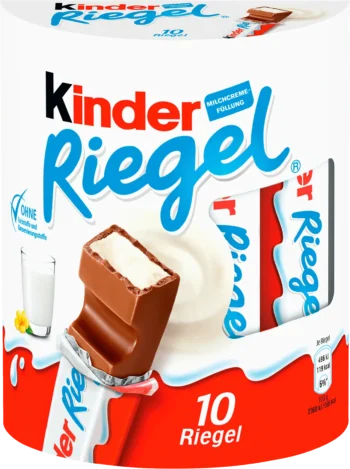 kinder riegel milk chocolate bar 10x