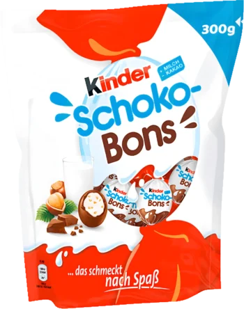 kinder schoko bons milk chocolate 300g