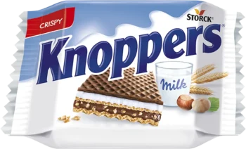 knoppers crispy wafer bar 25g