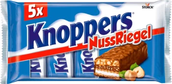 knoppers nut bar wafer bar 5x