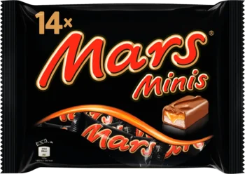 mars minis chocolate bars 14x 275g