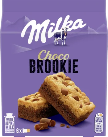 milka choco brookie 132g