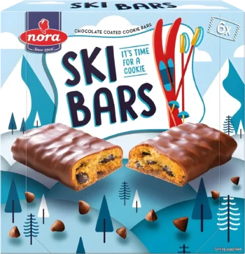 nora ski bars crispy biscuit 192g