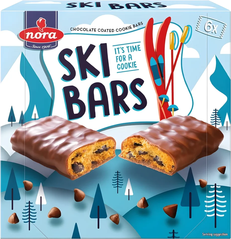 nora ski bars crispy biscuit 192g