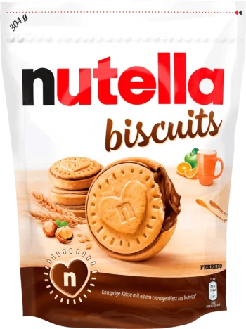 nutella biscuits sandwich cookies 304g