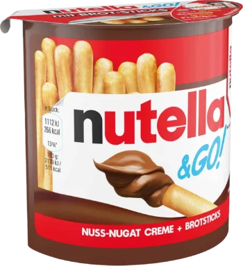 nutella & go breadsticks with hazelnut spread 52g