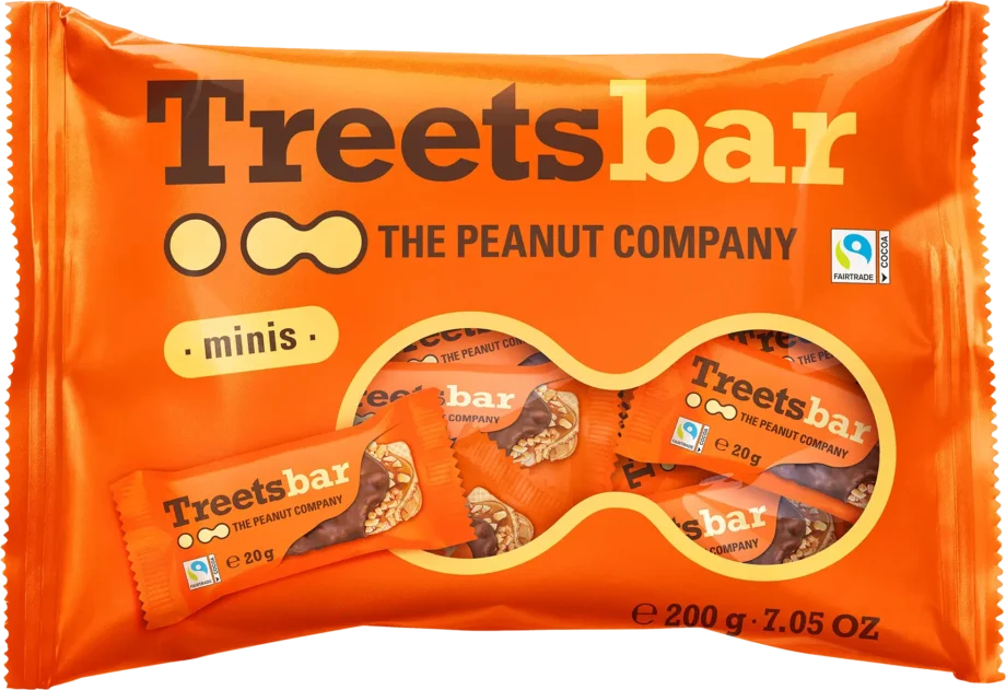 treetsbar minis wafer bars 200g